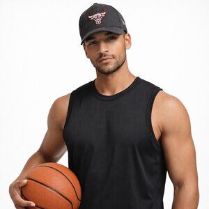 Chicago Bulls NBA Ultra Game Tonal Charcoal Camo OSFM